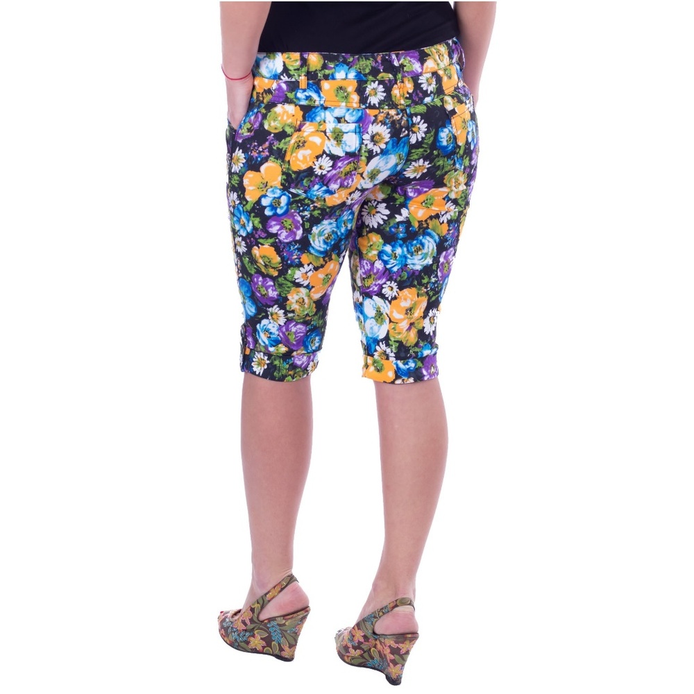 Women Capri Shorts, CP-1309, Spring Sensation - Picture 4 of 4